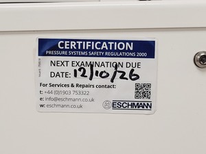 Thumbnail image of Eschmann Little Sister SES 3000B Vacuum Autoclave Lab