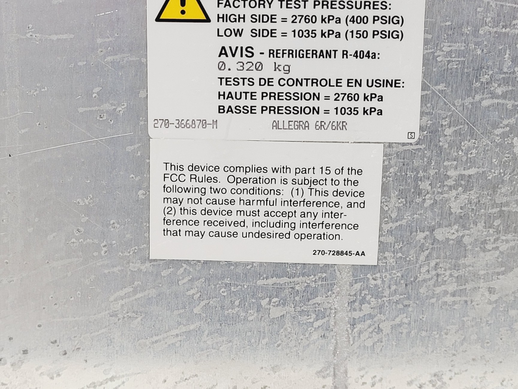 Image of Beckman Coulter Allegra 6R Centrifuge