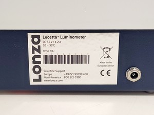 Thumbnail image of Lonza Lucetta Luminometer Lab