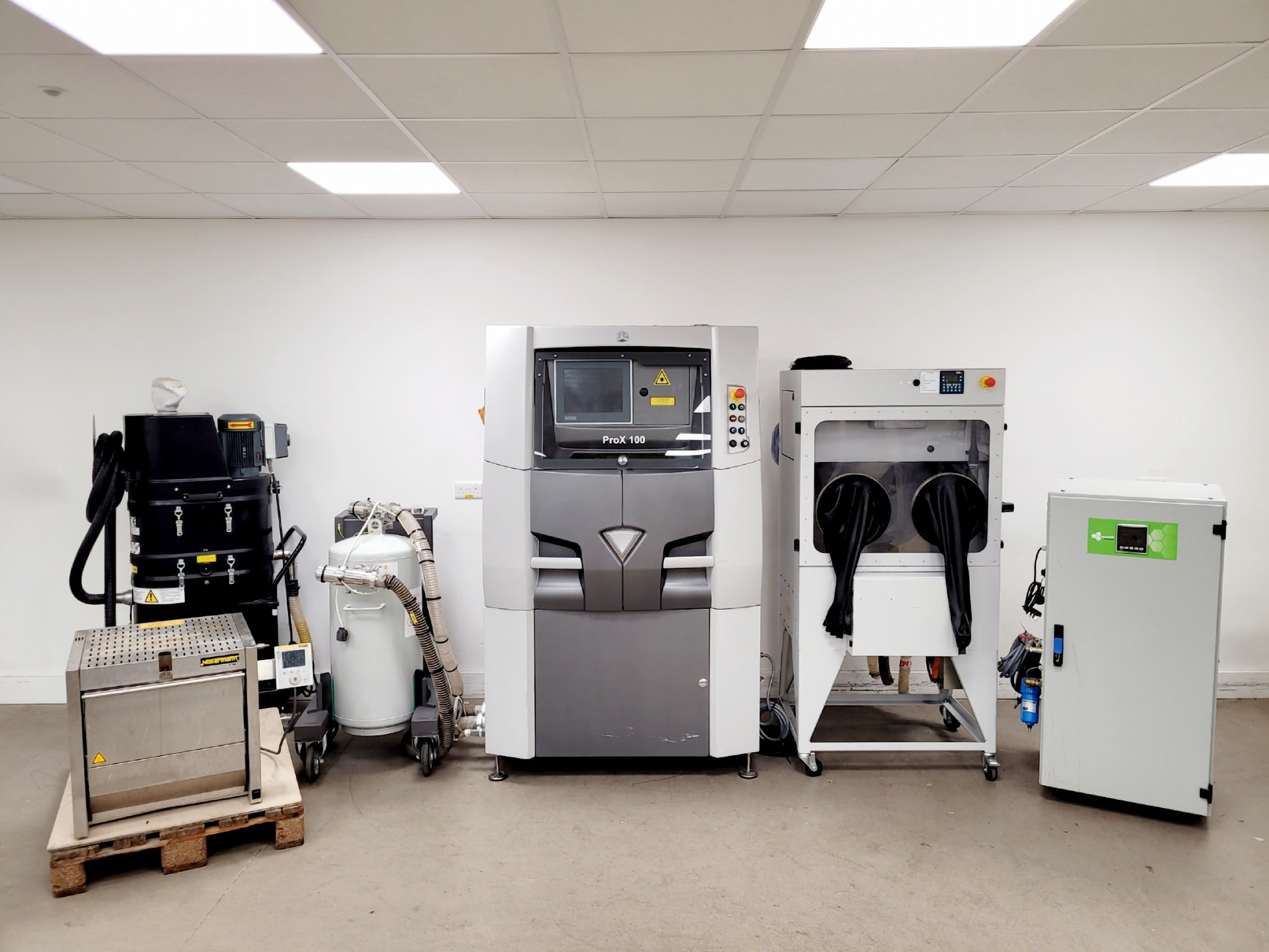 Image of 3D Systems ProX 100 Metal Laser Sintering System with Ancillary Equipmen