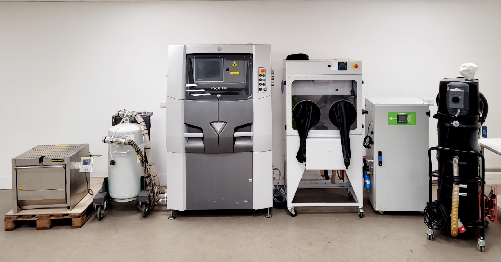 Image of 3D Systems ProX 100 Metal Laser Sintering System with Ancillary Equipmen