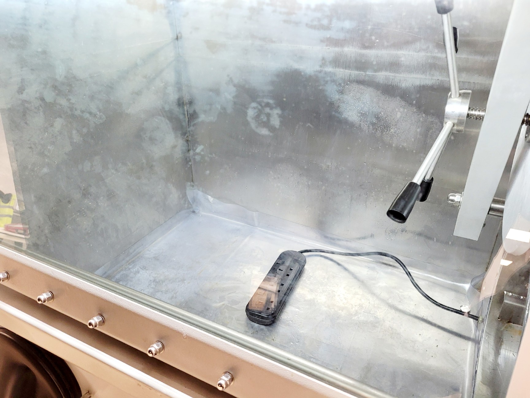 Image of Zhengzhou Protech Technology Stainless Glove Box Model - VGB-3