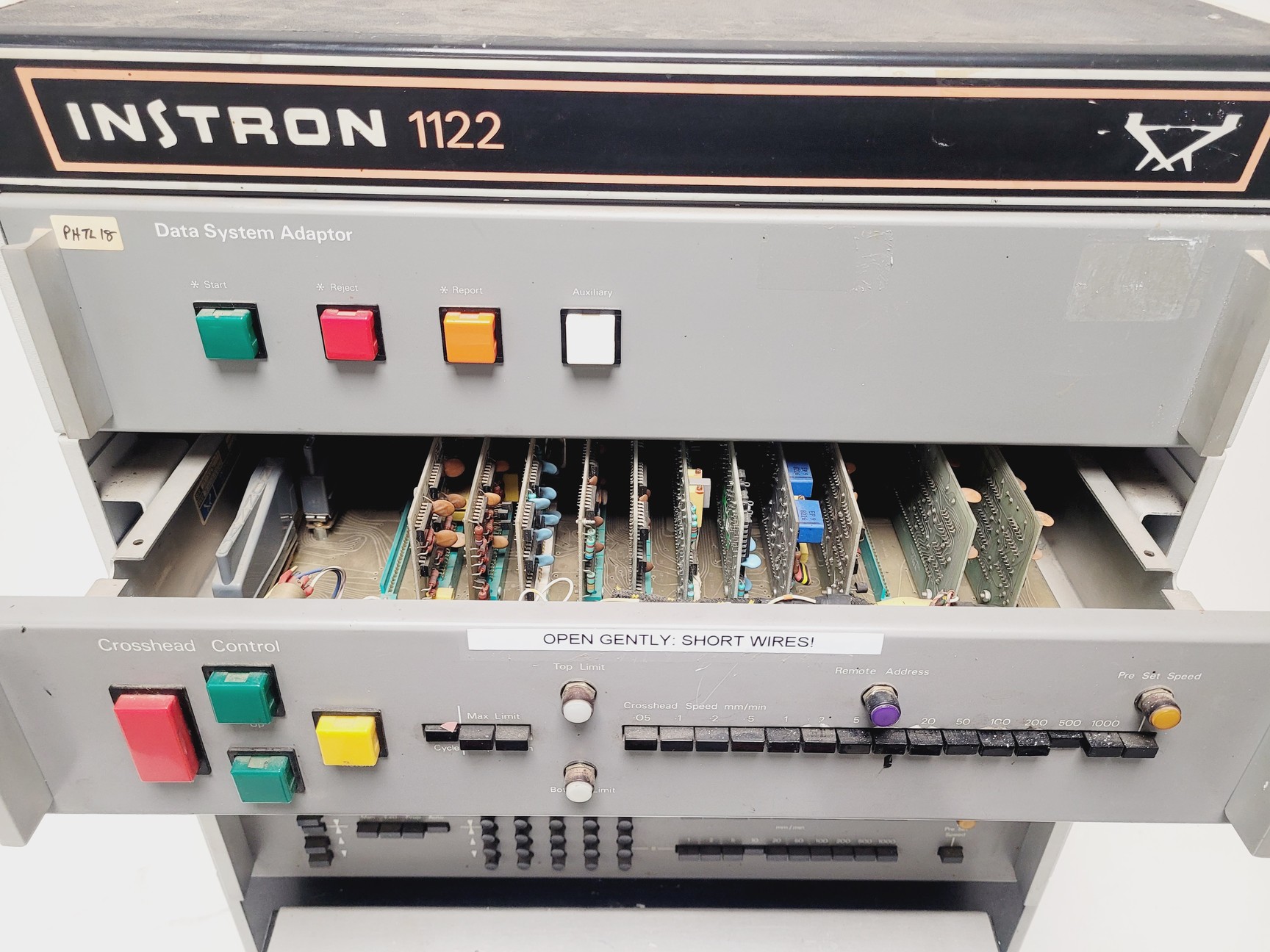 Image of Instron 1122 Universal Testing Machine w/ 3x Load Cells, Accessories 