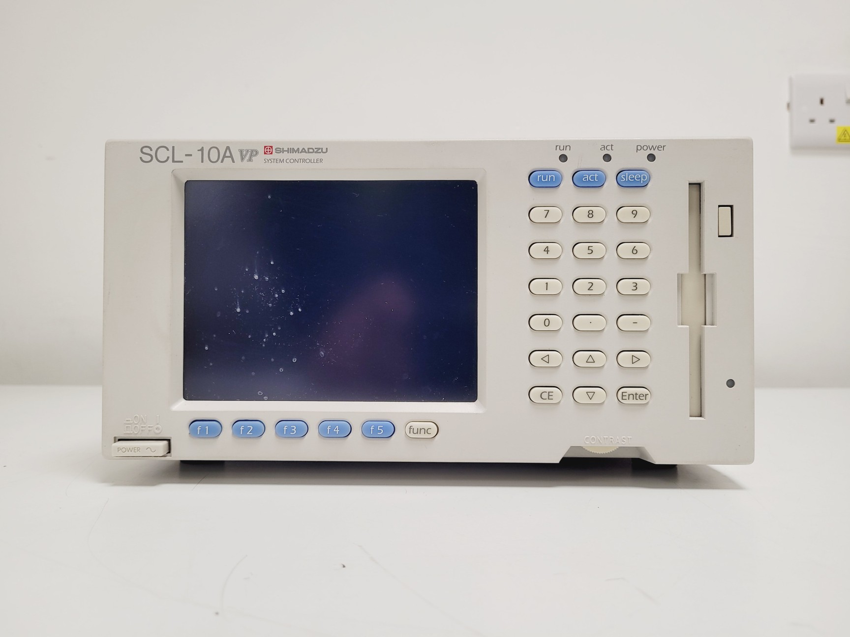Image of Shimadzu HPLC System w/ LC-10AD Pump, SPD-10A UV Detector, CTO-10AC Oven & DGU-1