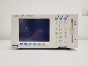 Thumbnail image of Shimadzu HPLC System w/ LC-10AD Pump, SPD-10A UV Detector, CTO-10AC Oven & DGU-1