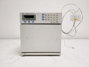 Thumbnail image of Shimadzu HPLC System w/ LC-10AD Pump, SPD-10A UV Detector, CTO-10AC Oven & DGU-1