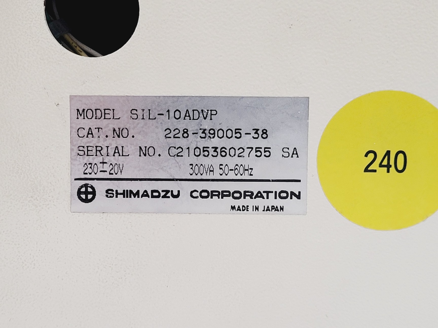 Image of Shimadzu HPLC System w/ LC-10AD Pump, SPD-10A UV Detector, CTO-10AC Oven & DGU-1