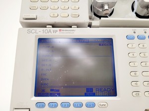 Thumbnail image of Shimadzu HPLC System w/ LC-10AD Pump, SPD-10A UV Detector, CTO-10AC Oven & DGU-1