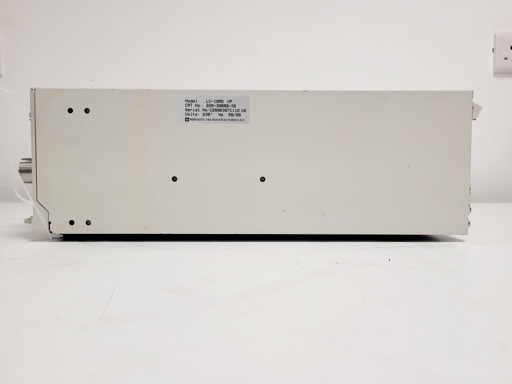 Image of Shimadzu HPLC System w/ LC-10AD Pump, SPD-10A UV Detector, CTO-10AC Oven & DGU-1