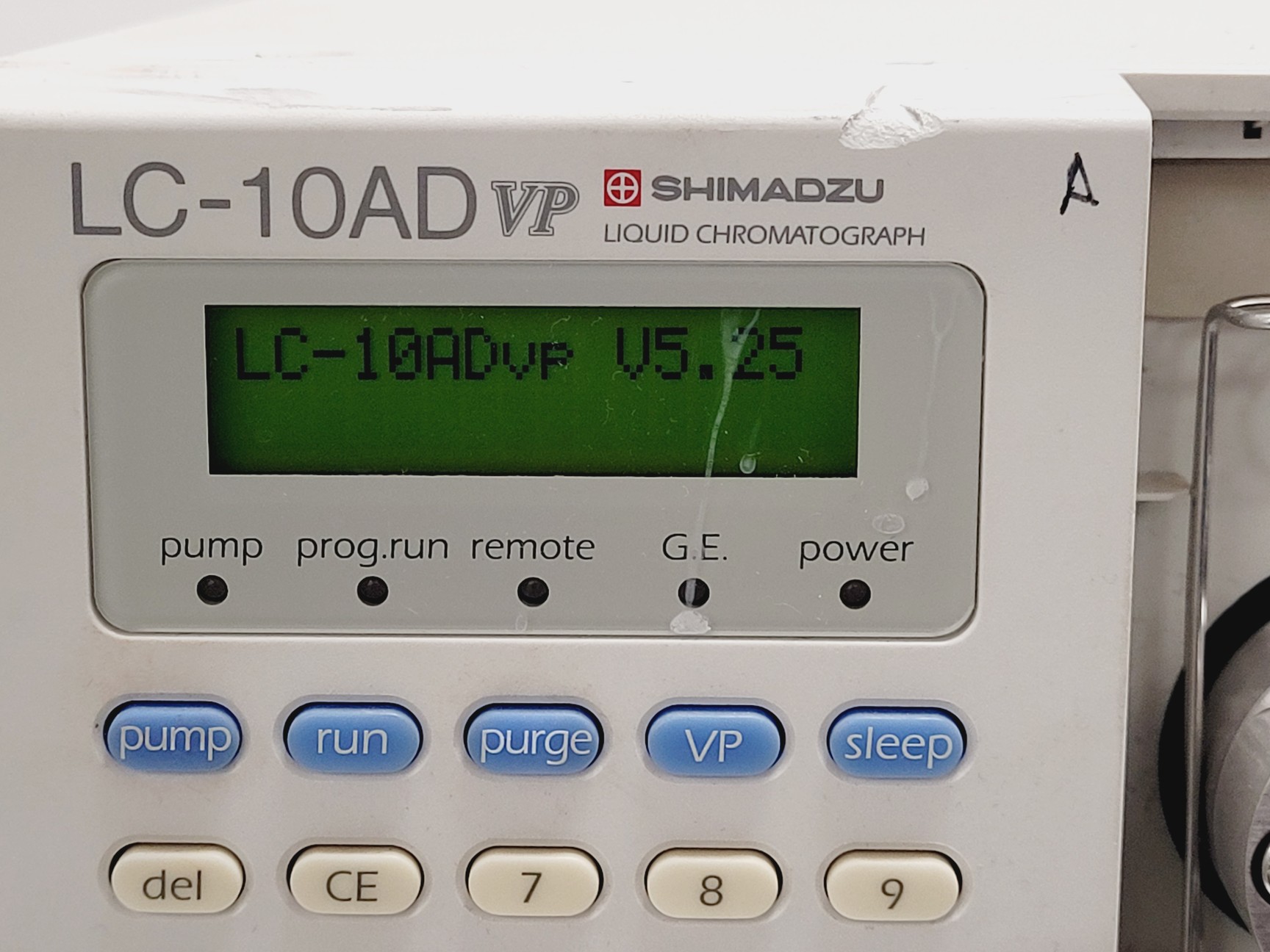 Image of Shimadzu HPLC System w/ LC-10AD Pump, SPD-10A UV Detector, CTO-10AC Oven & DGU-1