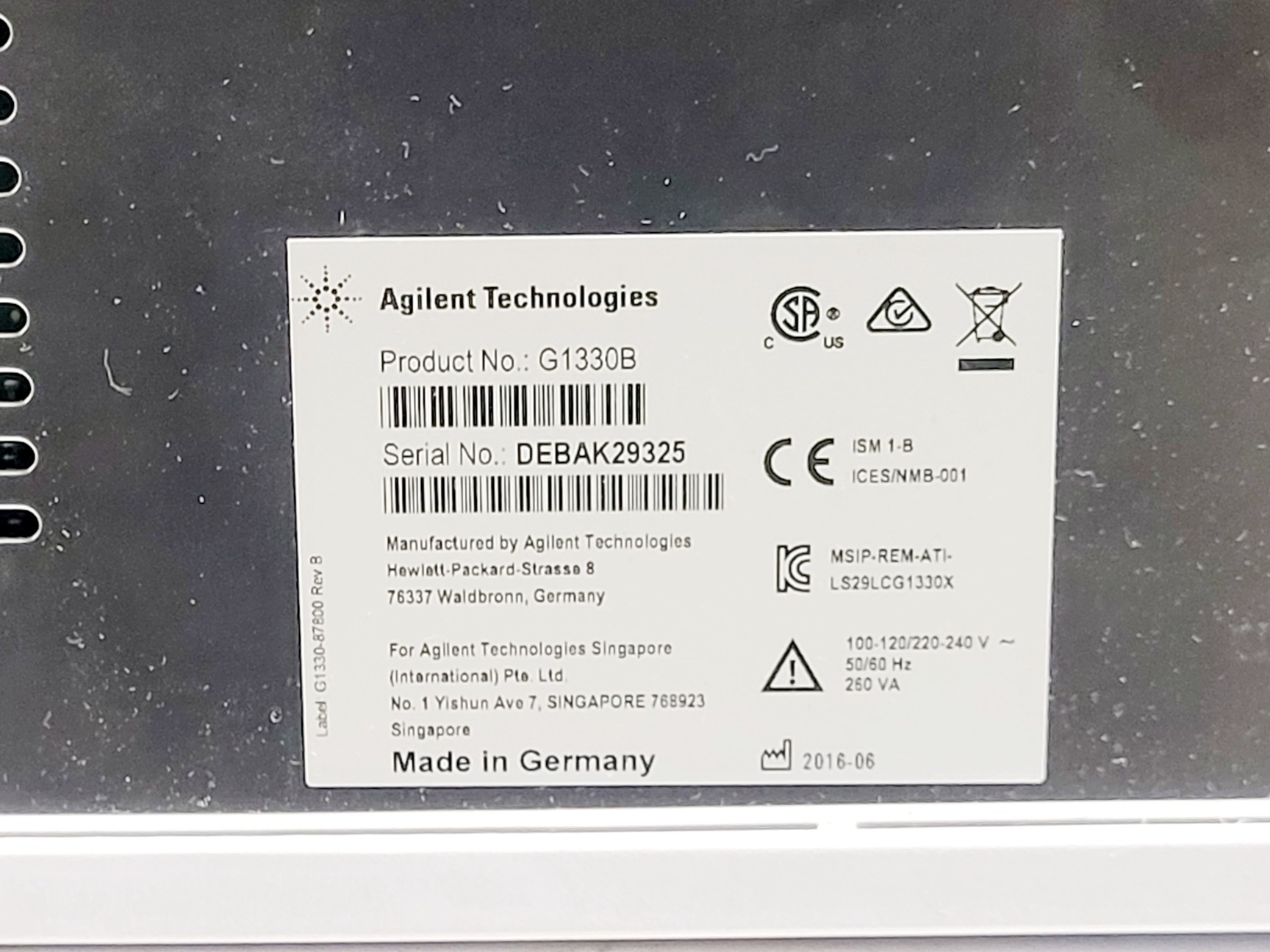 Image of Agilent 6540 UHD Accurate-Mass Q-TOF LC/MS w/ 1200 Infinity Series HPLC