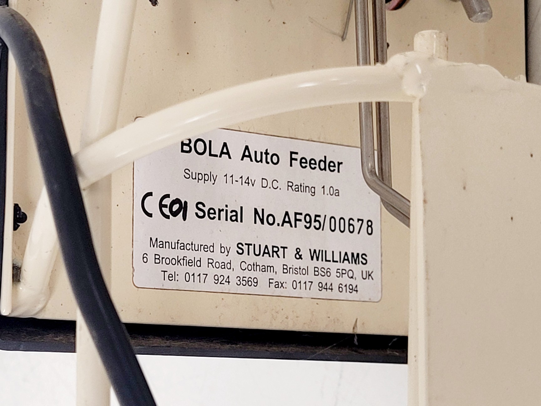 Image of BOLA Cricket Bowling Machine with Automatic Feeder