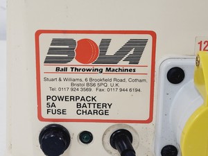 Thumbnail image of BOLA Cricket Bowling Machine with Automatic Feeder