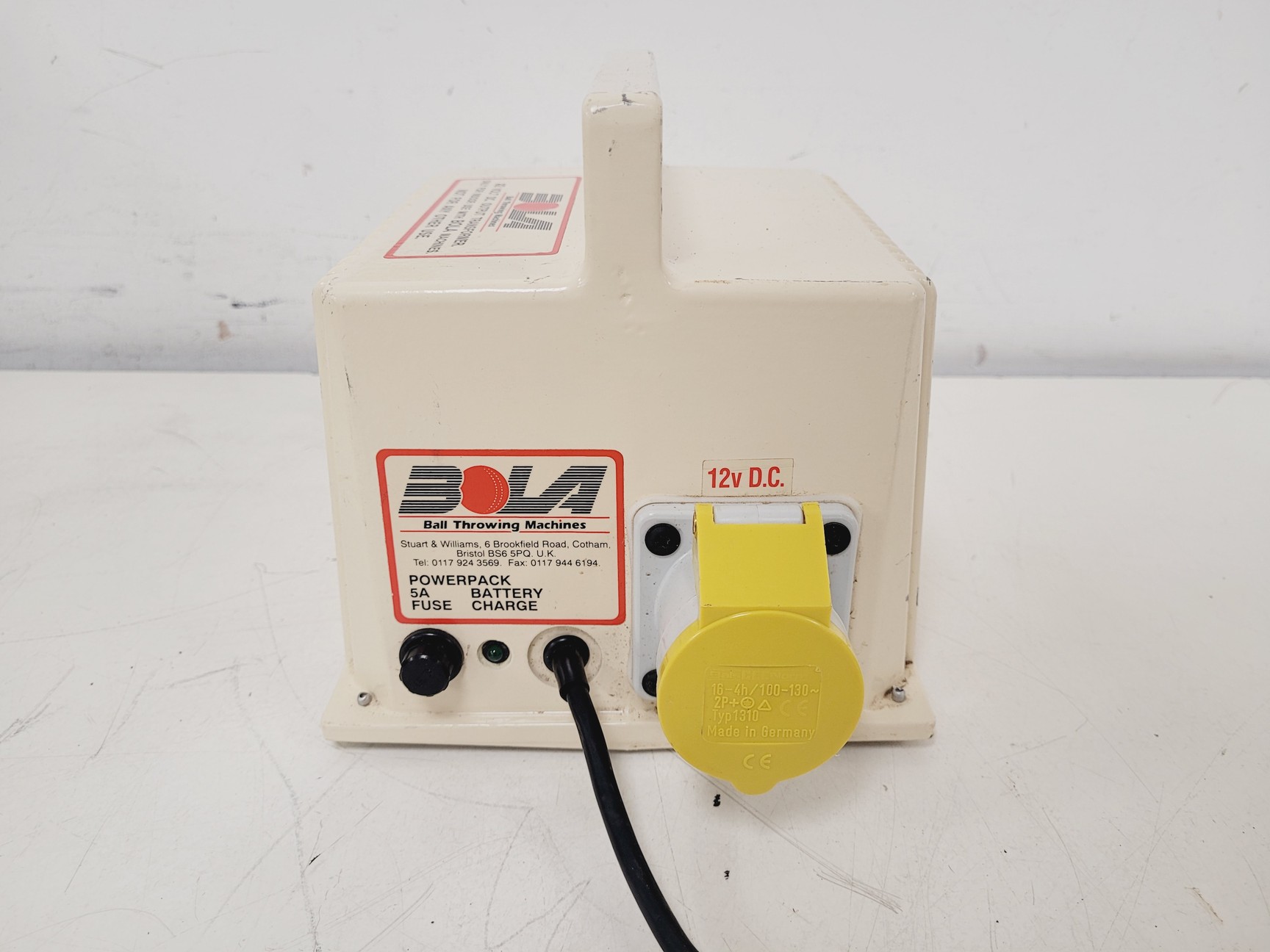 Image of BOLA Cricket Bowling Machine with Automatic Feeder