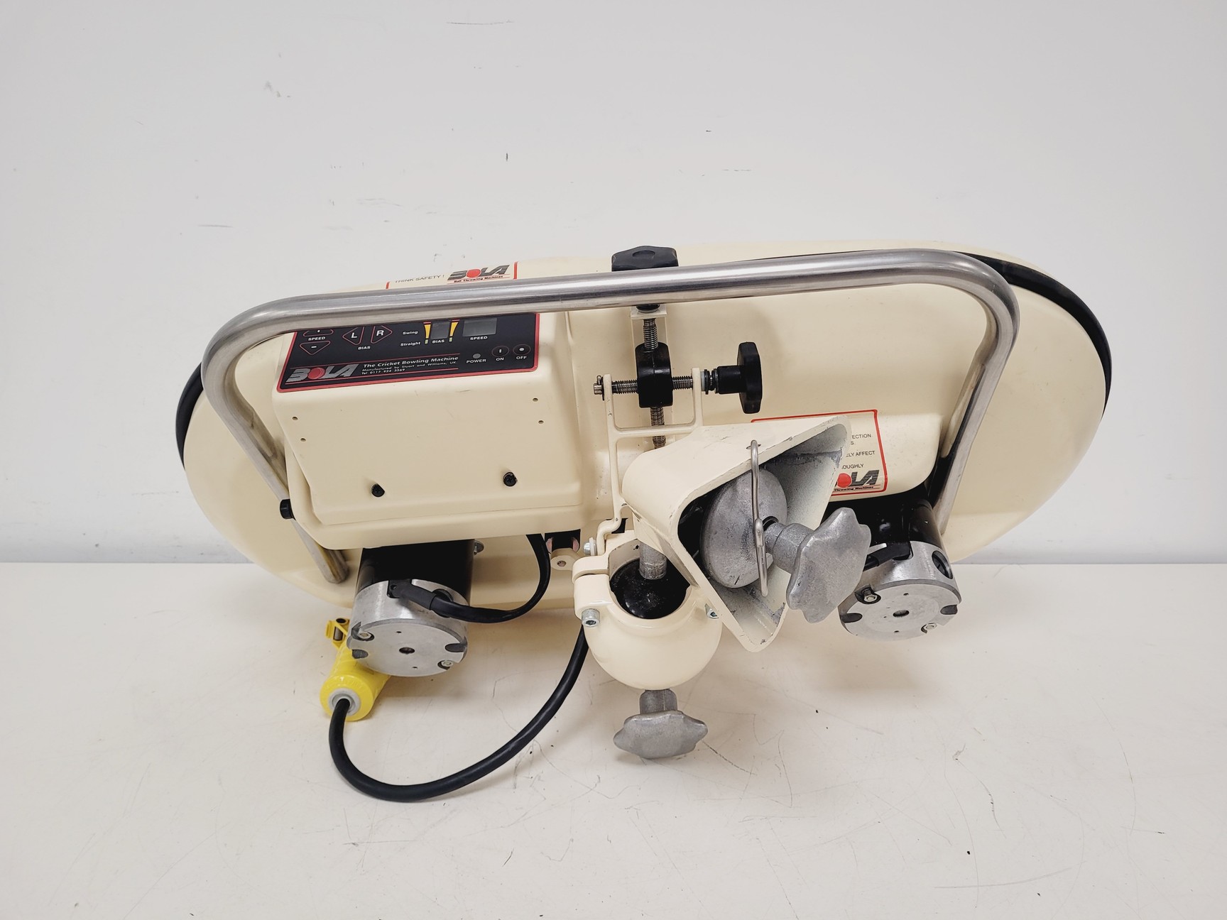 Image of BOLA Cricket Bowling Machine with Automatic Feeder