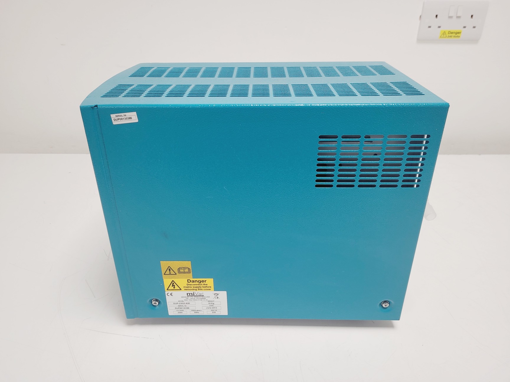 Image of GeneVac miVac Quattro Concentrator & Pump System QUC, MST, DUP Lab