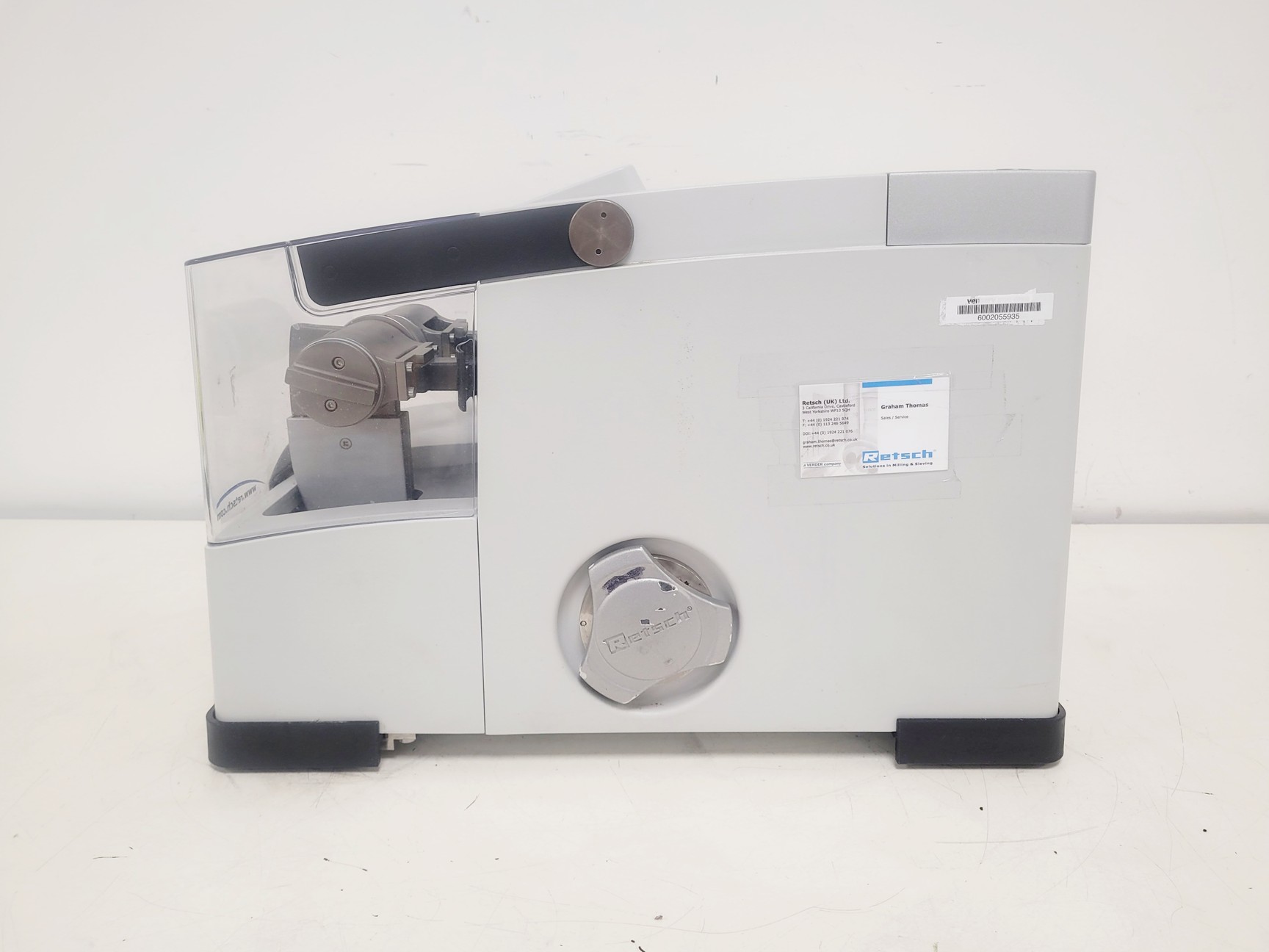 Image of Retsch CryoMill Cryogenic Grinder w/ Air Liquide TR11 Dewar Lab