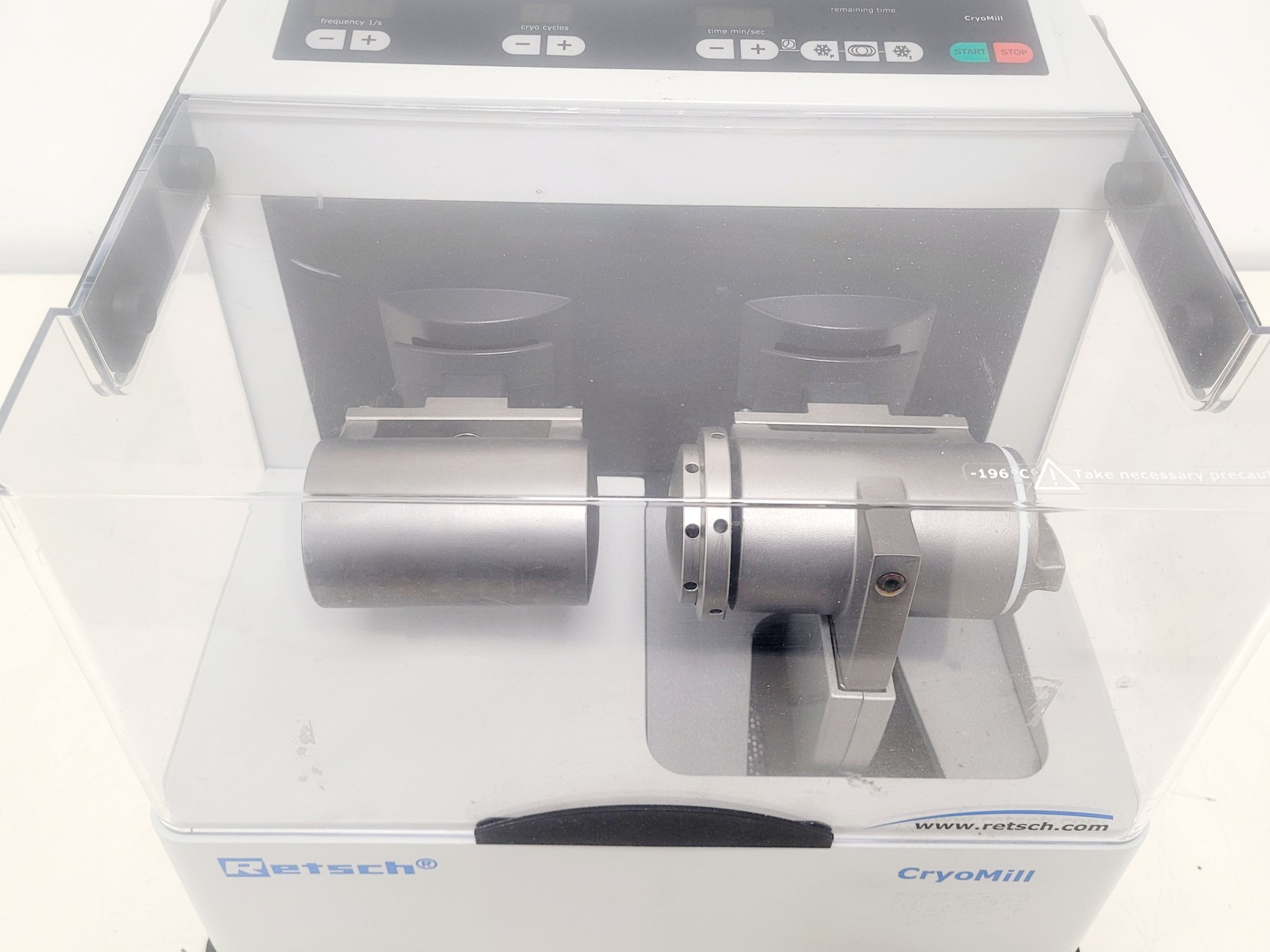 Image of Retsch CryoMill Cryogenic Grinder w/ Air Liquide TR11 Dewar Lab