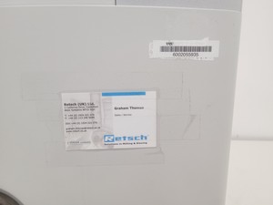 Thumbnail image of Retsch CryoMill Cryogenic Grinder w/ Air Liquide TR11 Dewar Lab