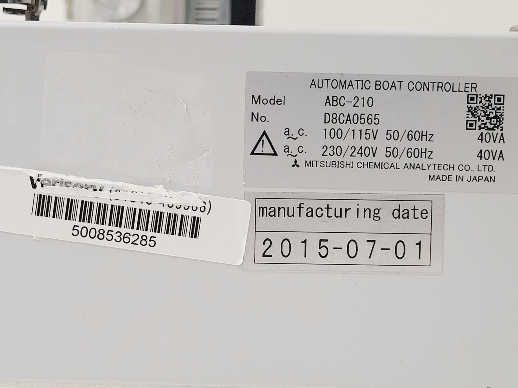Image of Mitsubishi Chemical Analytech TOX-300 Total Organic Halogen Analyser Lab