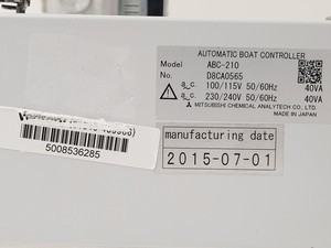 Thumbnail image of Mitsubishi Chemical Analytech TOX-300 Total Organic Halogen Analyser Lab