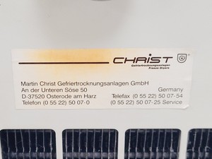 Thumbnail image of Christ Alpha 1-2 LD Freeze Dryer