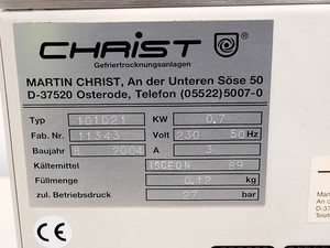Thumbnail image of Christ Alpha 1-2 LD Freeze Dryer