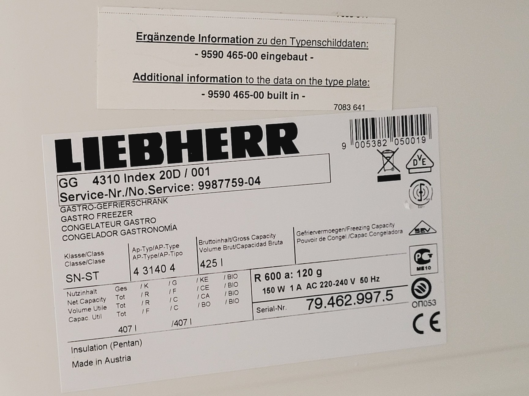 Image of Liebherr ProfiLine GG 4310