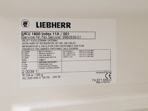Thumbnail image of Liebherr ProfiLine UKU 1800 Fridge