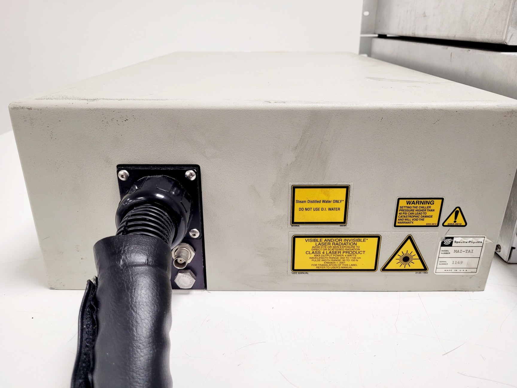Image of Spectra-Physics MAI-TAI HP 1020 Laser System w/ Chiller & Power Supply