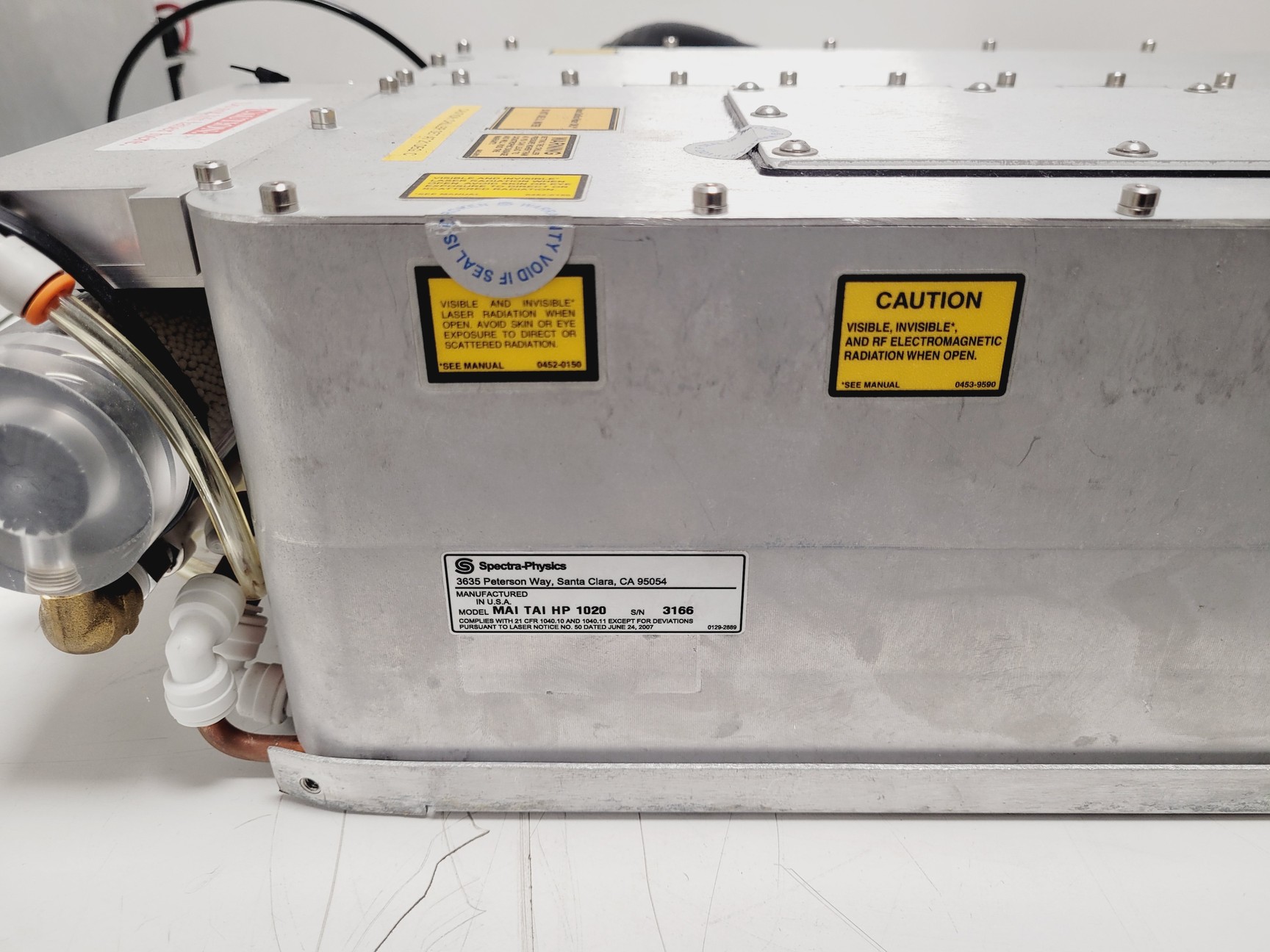Image of Spectra-Physics MAI-TAI HP 1020 Laser System w/ Chiller & Power Supply