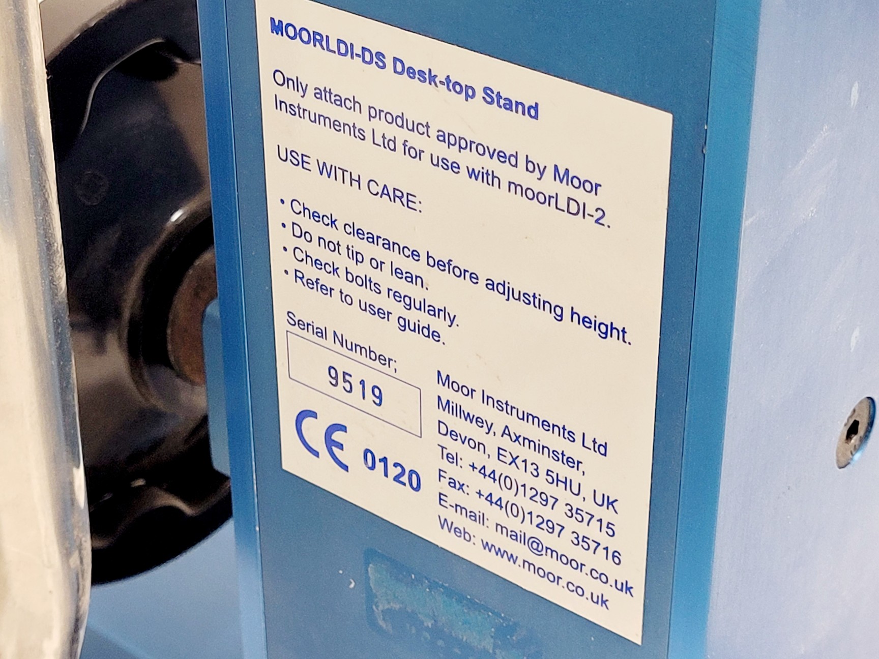 Image of MoorLDI MOORLDI2-HIR Laser Imager w/ Image Control Lab