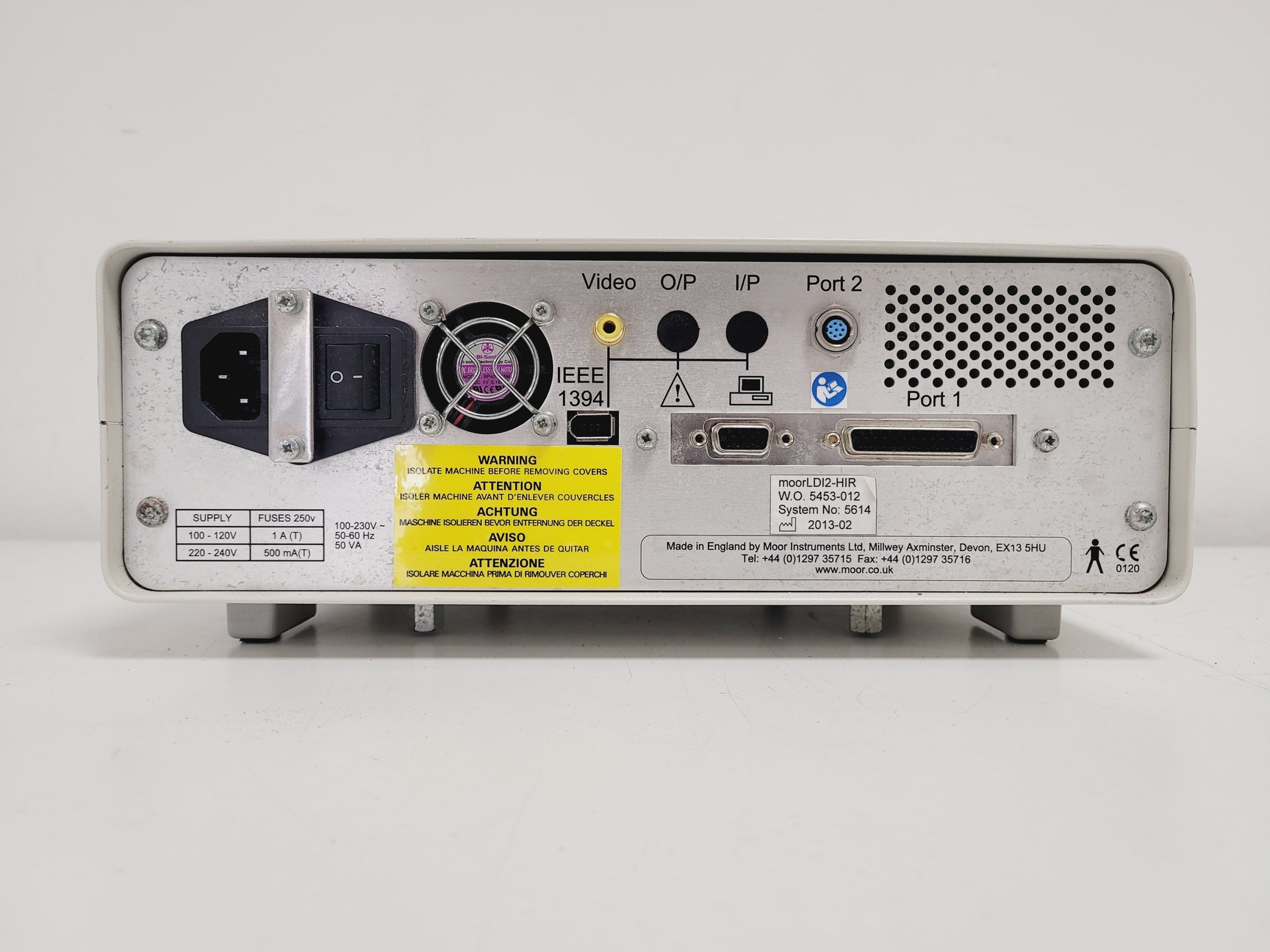 Image of MoorLDI MOORLDI2-HIR Laser Imager w/ Image Control System Lab