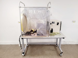 Thumbnail image of COY Glove Box w/ VHC-A-C Hypoxic Chamber & Gas Control System