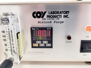 Thumbnail image of COY Glove Box w/ VHC-A-C Hypoxic Chamber & Gas Control System
