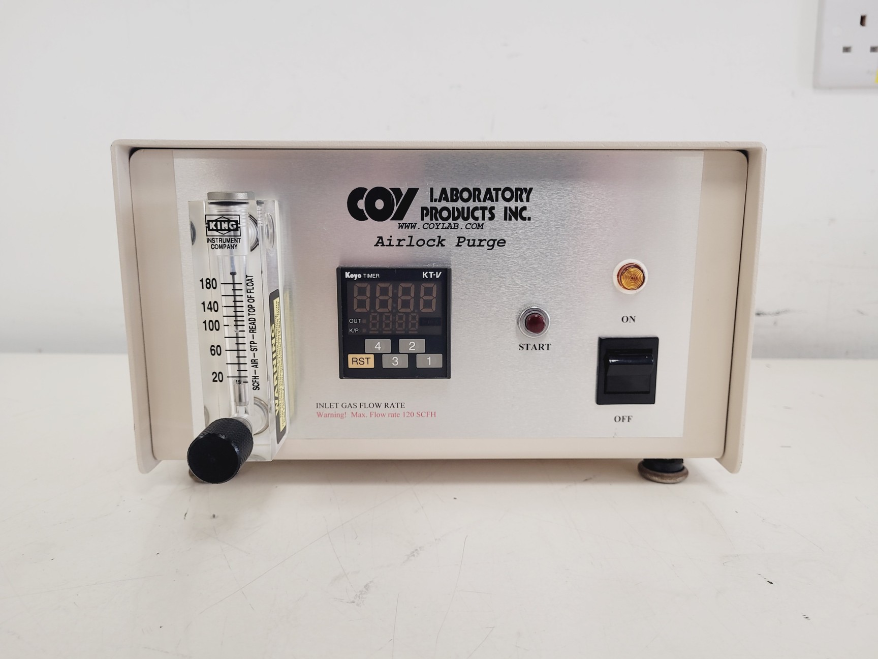 Image of COY Glove Box w/ VHC-A-C Hypoxic Chamber & Gas Control System