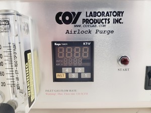 Thumbnail image of COY Glove Box w/ VHC-A-C Hypoxic Chamber & Gas Control System