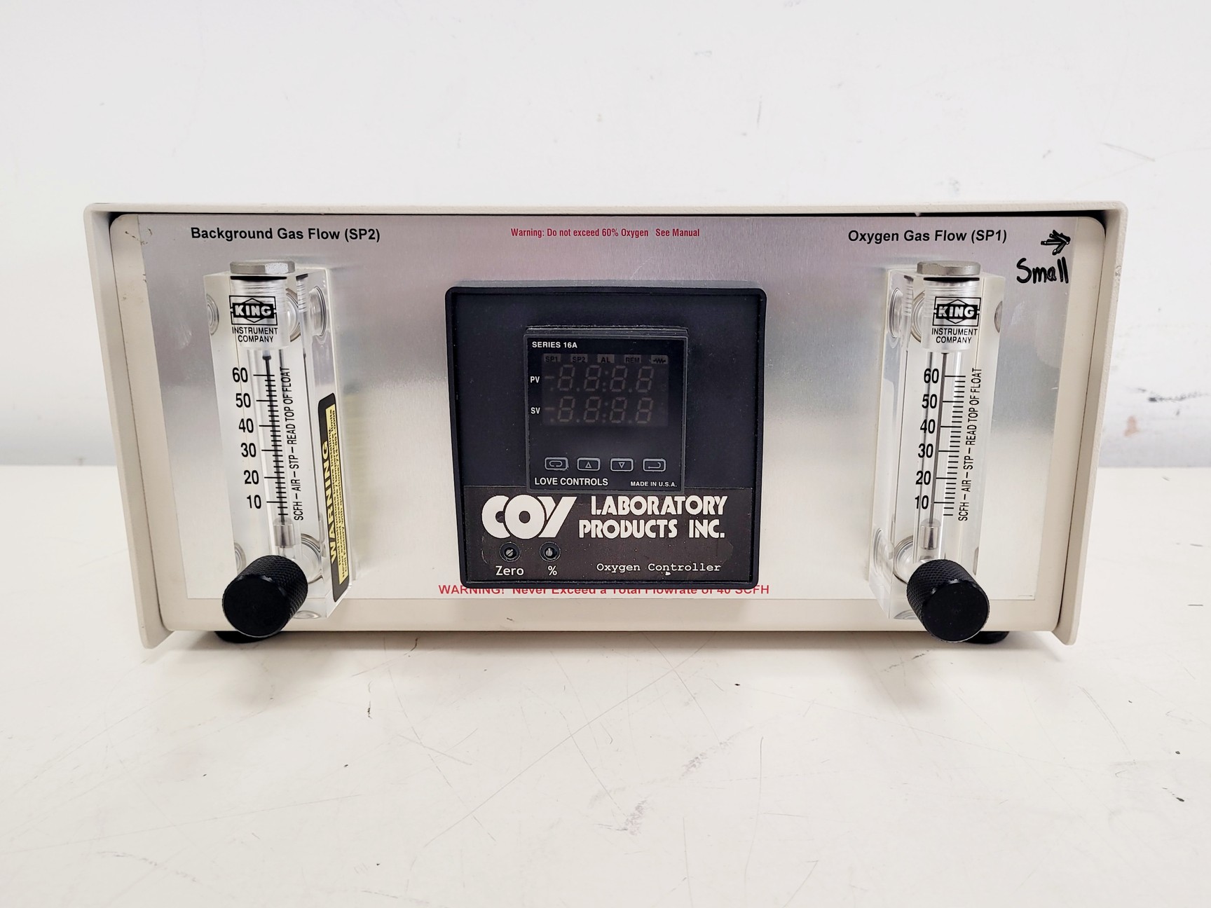 Image of COY Glove Box w/ VHC-A-C Hypoxic Chamber & Gas Control System