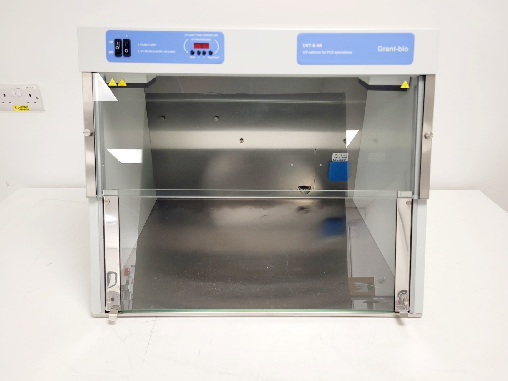 Image of Grant-bio UVT-B-AR UV Cabinet for PCR Operations Lab
