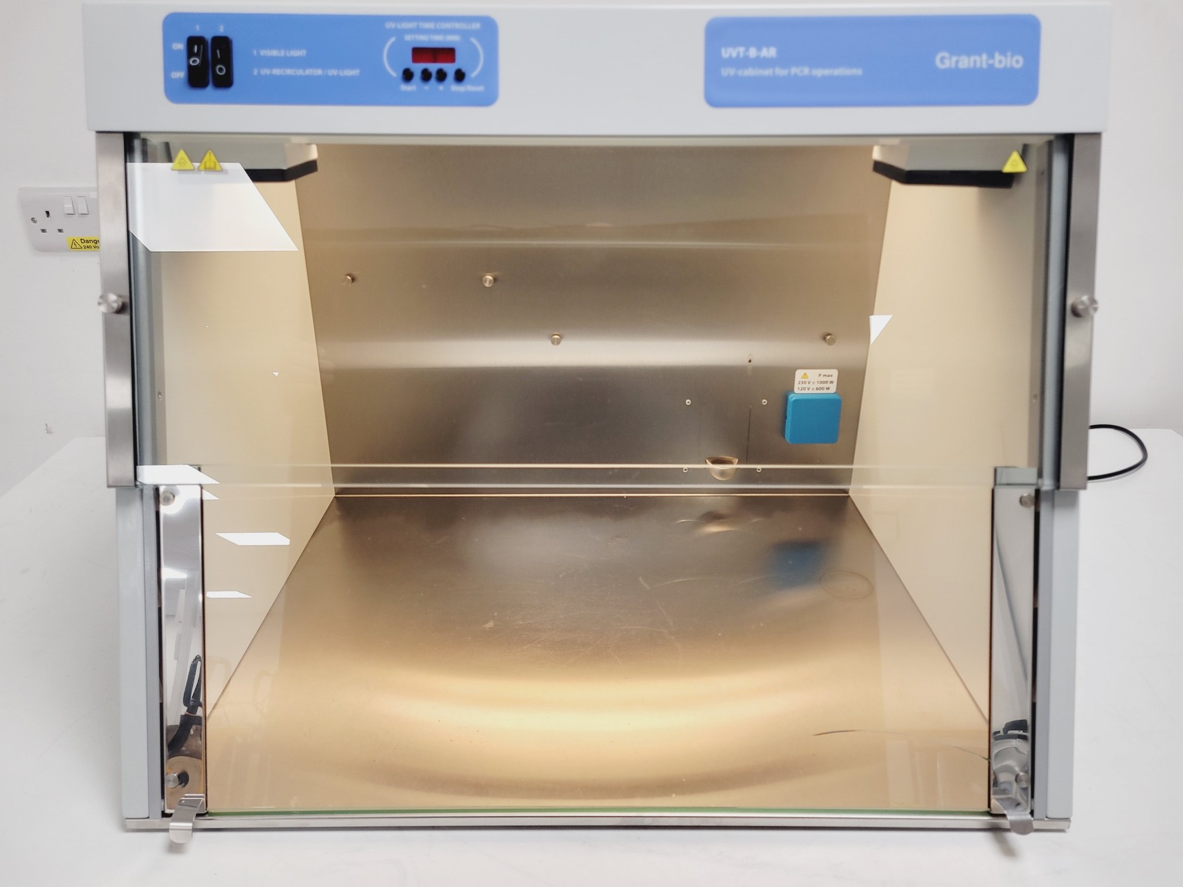 Image of Grant-bio UVT-B-AR UV Cabinet for PCR Operations Lab