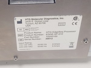 Thumbnail image of HTG EDGE-SP-010 EdgeSeq Processor System Lab