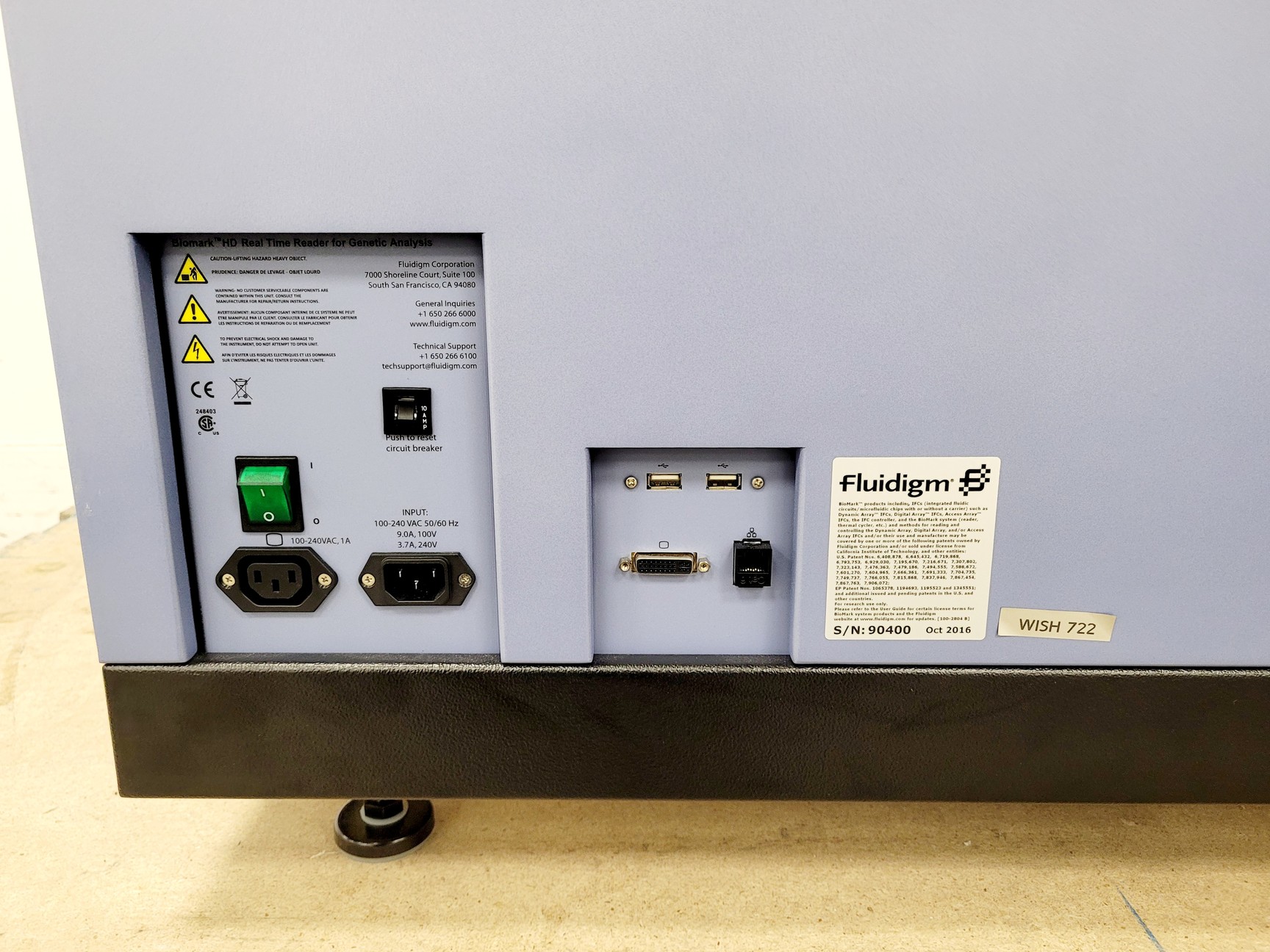 Image of BioMark HD Fluidigm High-Performance PCR System w/ PC & Software Lab