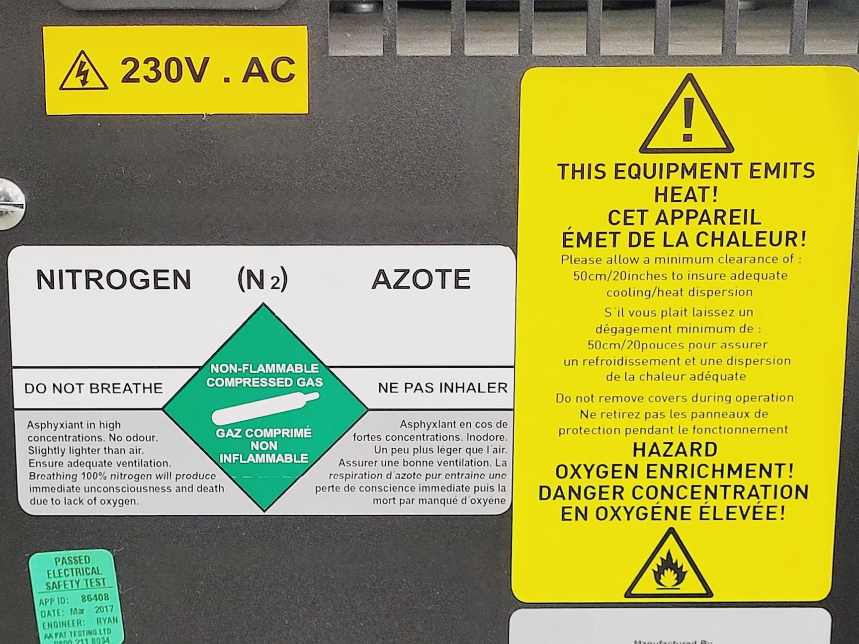 Image of Parker Balston 3848 NitroFlow Lab Nitrogen Gas Generator