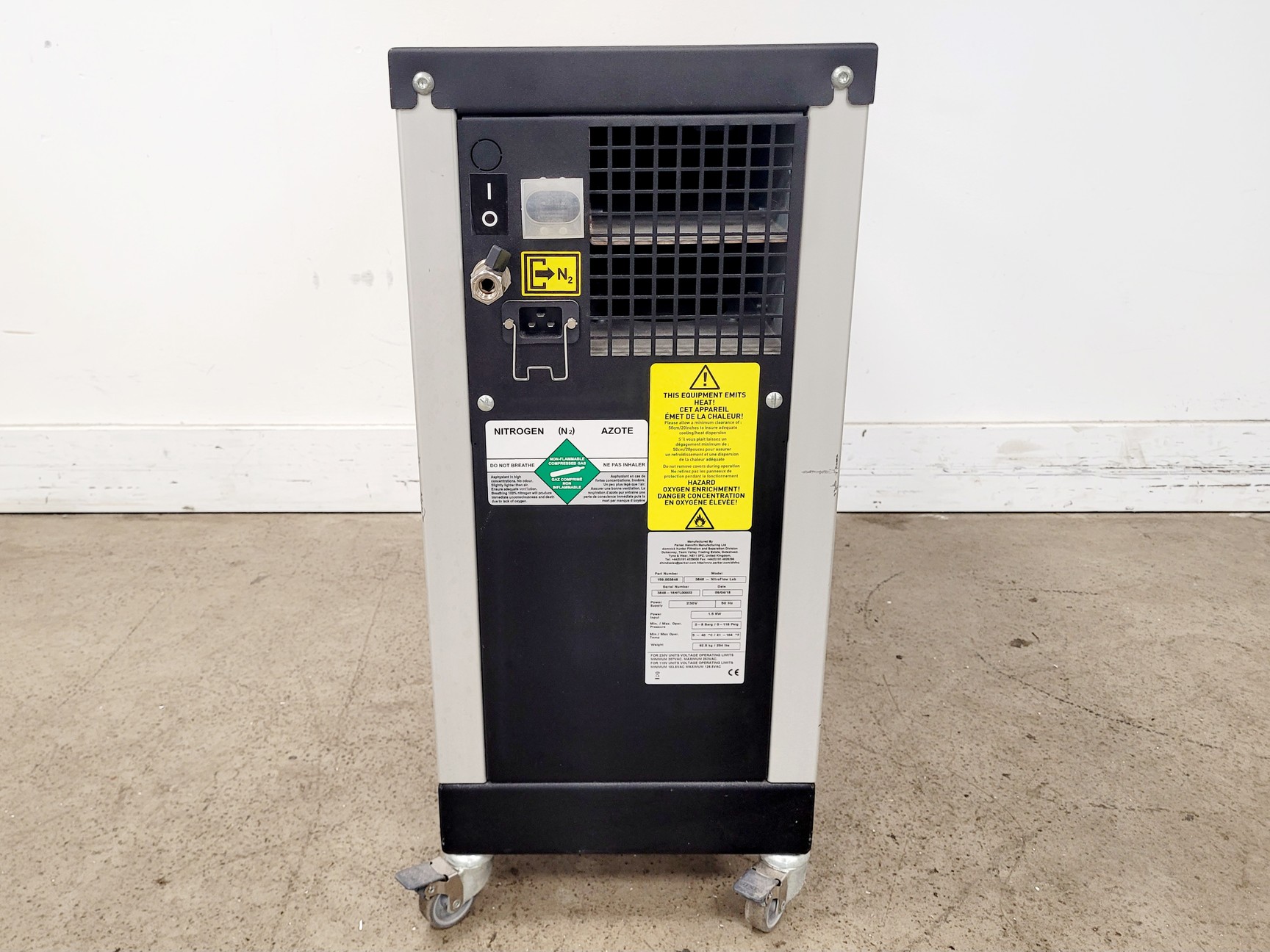 Image of Parker Balston 3848 NitroFlow Lab Nitrogen Gas Generator