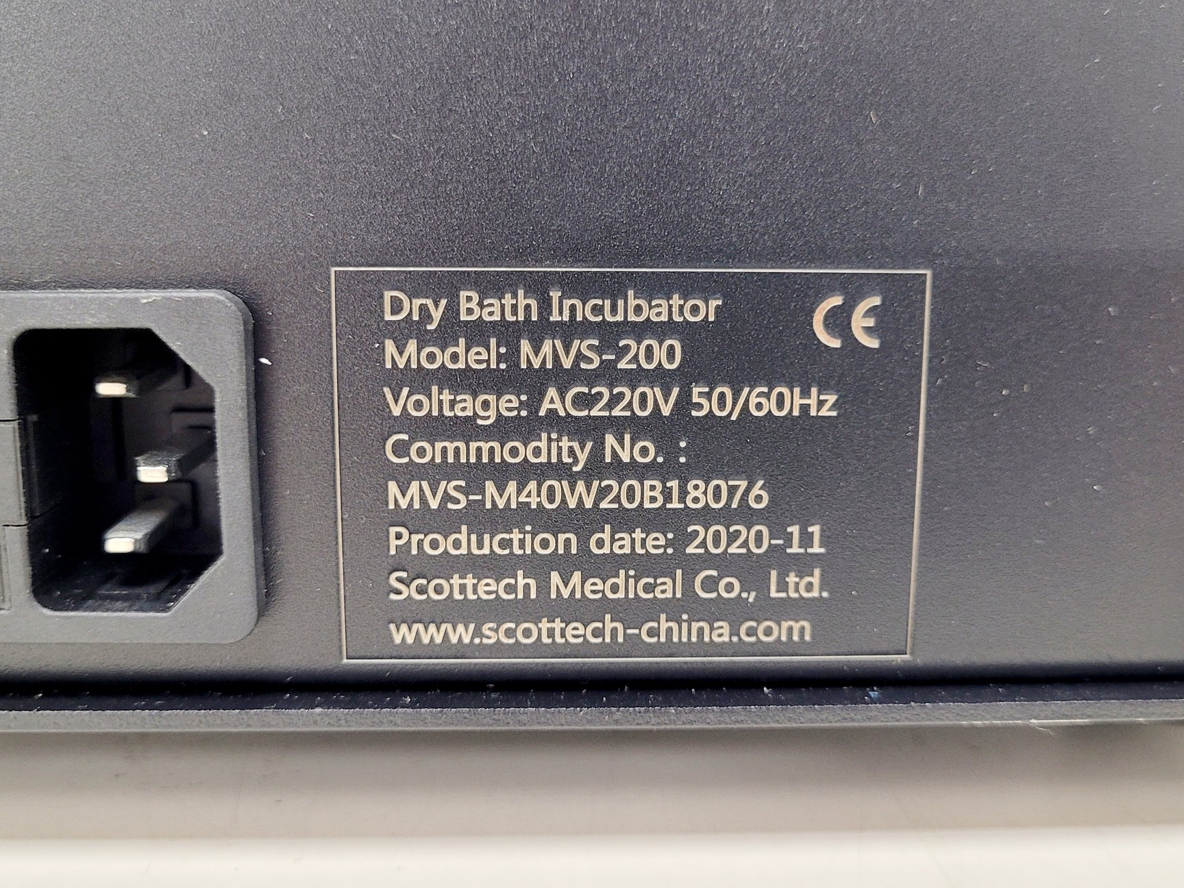 Image of Scottech Medical MVESURE MVS-200 Dry Block Heater