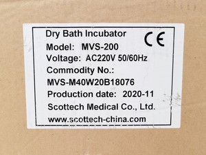 Thumbnail image of Scottech Medical MVESURE MVS-200 Dry Block Heater
