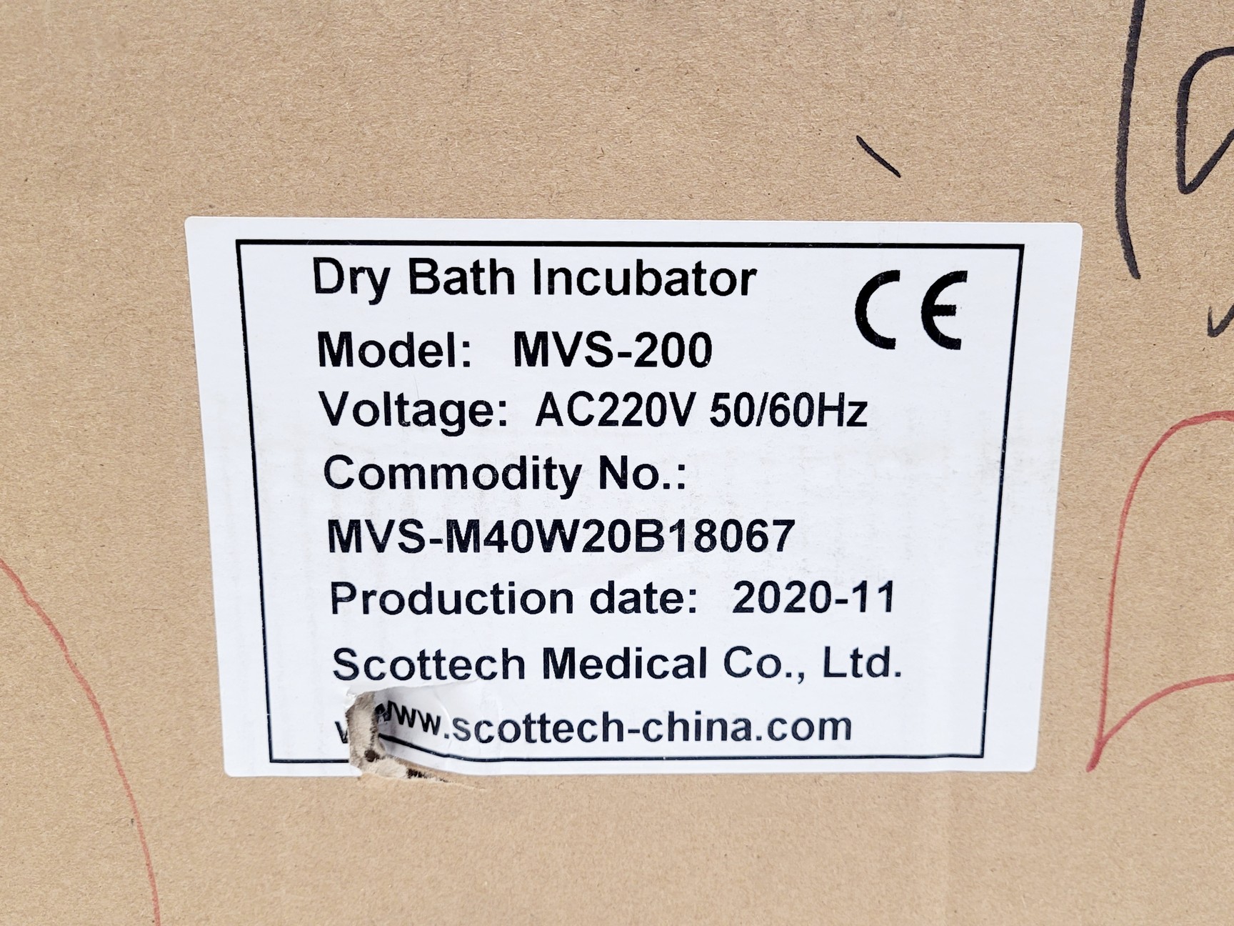 Image of Scottech Medical MVESURE MVS-200 Dry Block Heater