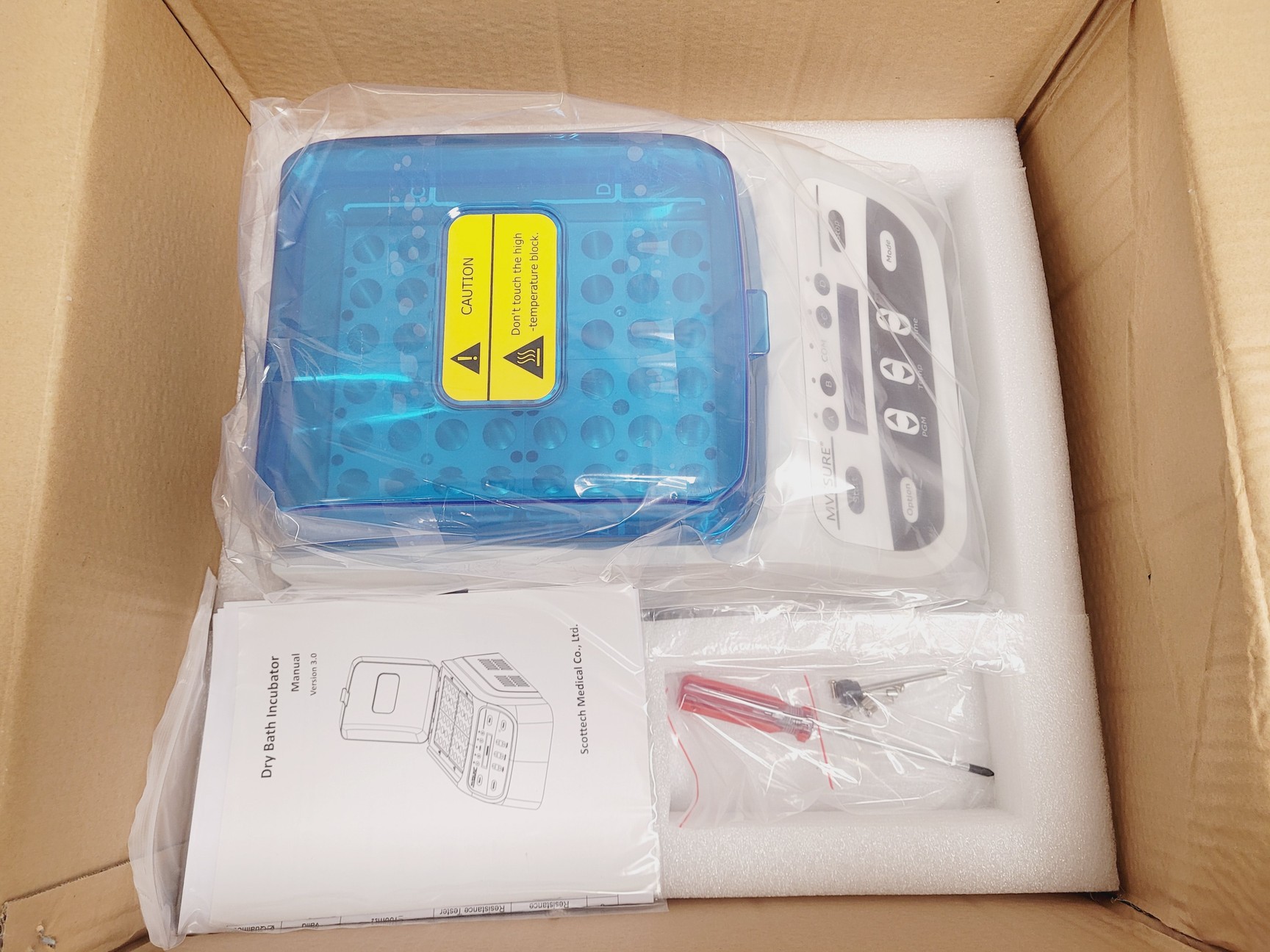 Image of Scottech Medical MVESURE MVS-200 Dry Block Heater