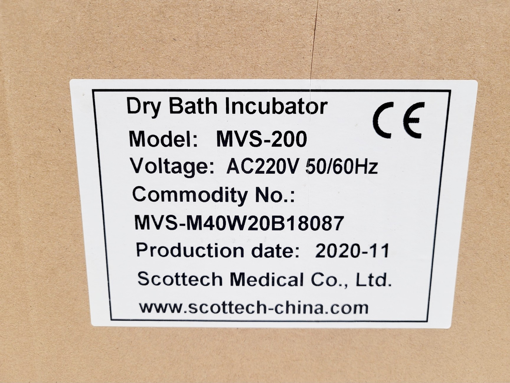 Image of Scottech Medical MVESURE MVS-200 Dry Block Heater