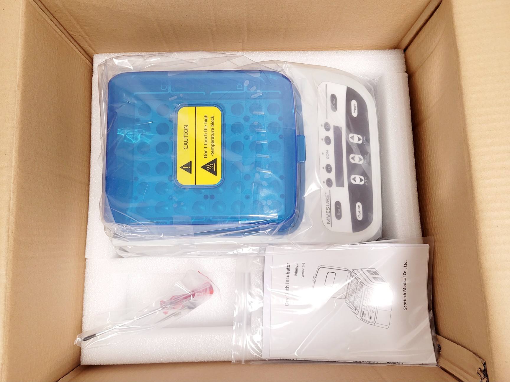 Image of Scottech Medical MVESURE MVS-200 Dry Block Heater